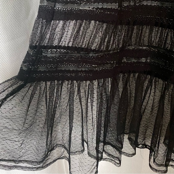 Torrid Black Sheer Lace Maxi Skirt - Picture 4 of 4
